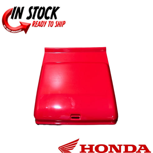 HONDA REAR TOOLBOX COVER DOOR 2001-2004 TRX250 RECON TE TM PATRIOT RED OEM